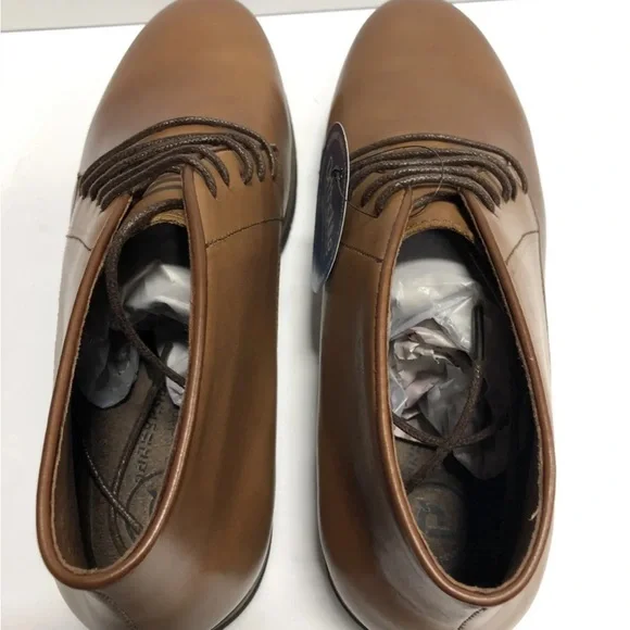 Propet Grady Mens Chukka Boot Tan Leather Size 10.5 M - Picture 4 of 6